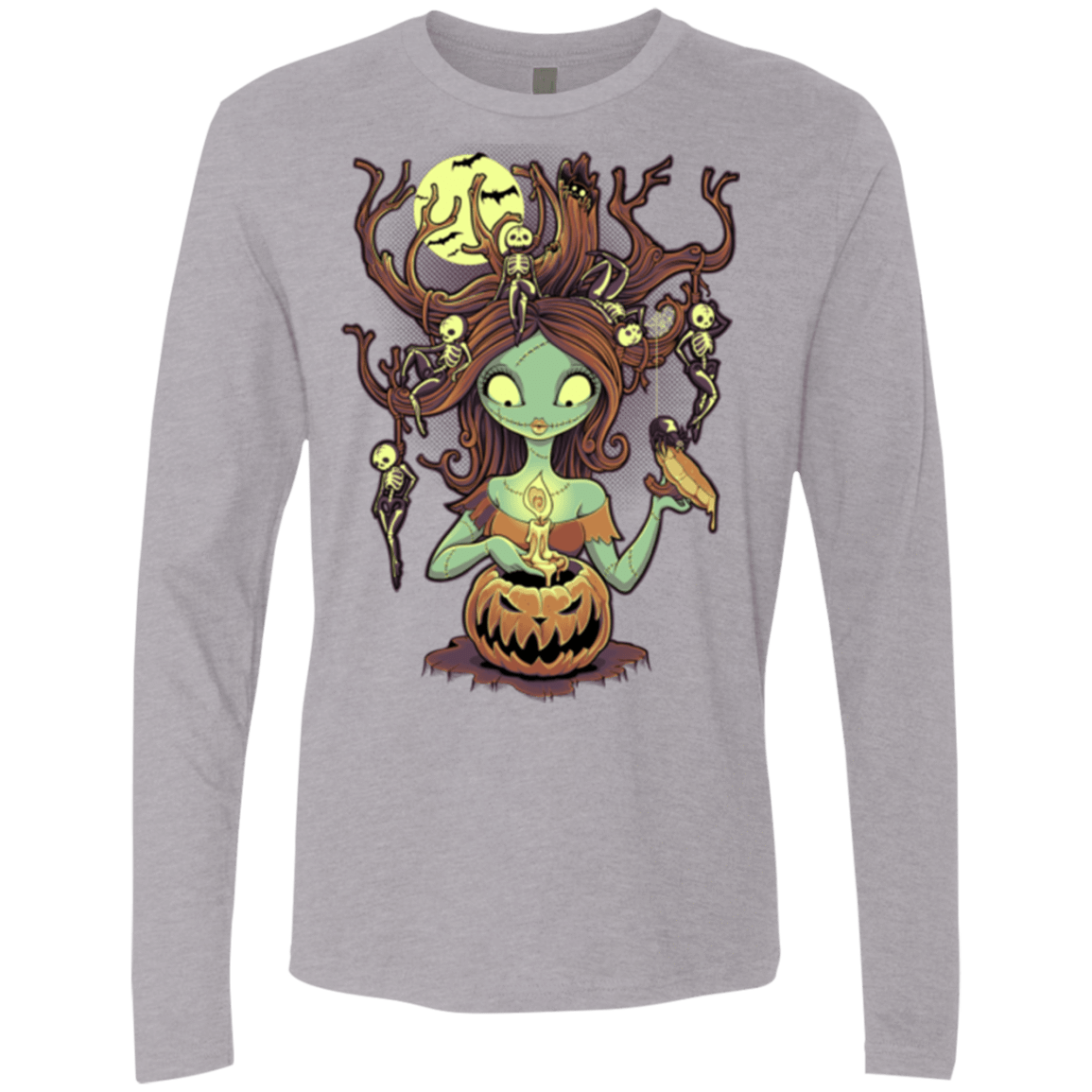 T-Shirts Heather Grey / Small Knotty Nightmare Men's Premium Long Sleeve