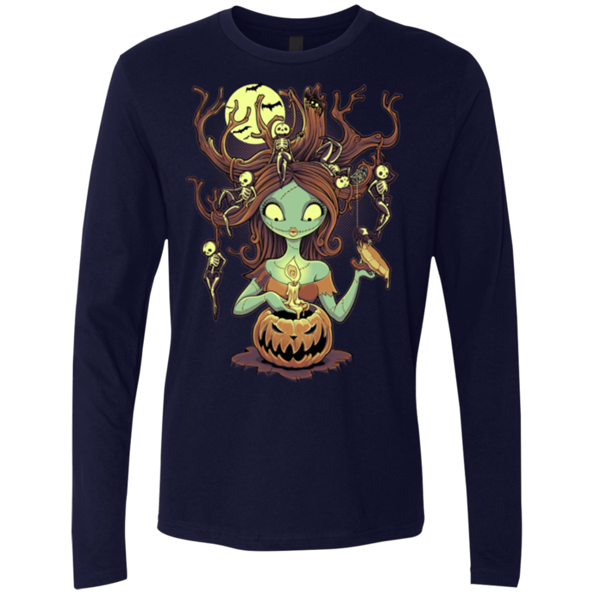 T-Shirts Midnight Navy / Small Knotty Nightmare Men's Premium Long Sleeve