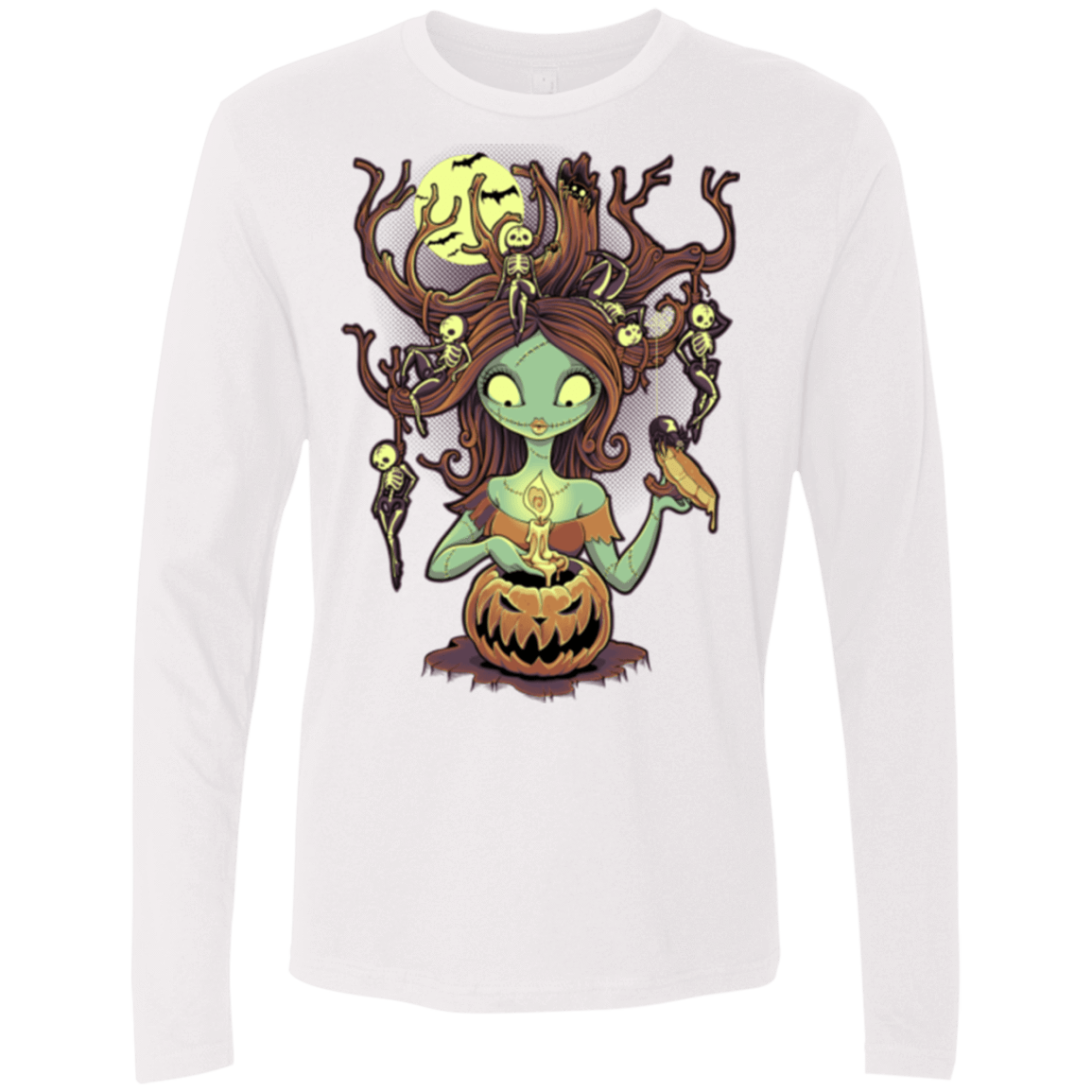 T-Shirts White / Small Knotty Nightmare Men's Premium Long Sleeve