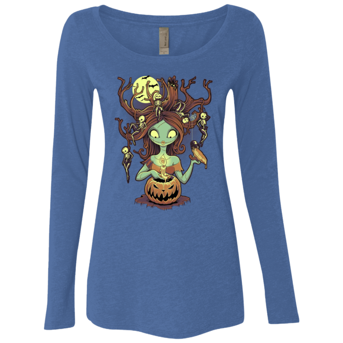 T-Shirts Vintage Royal / Small Knotty Nightmare Women's Triblend Long Sleeve Shirt