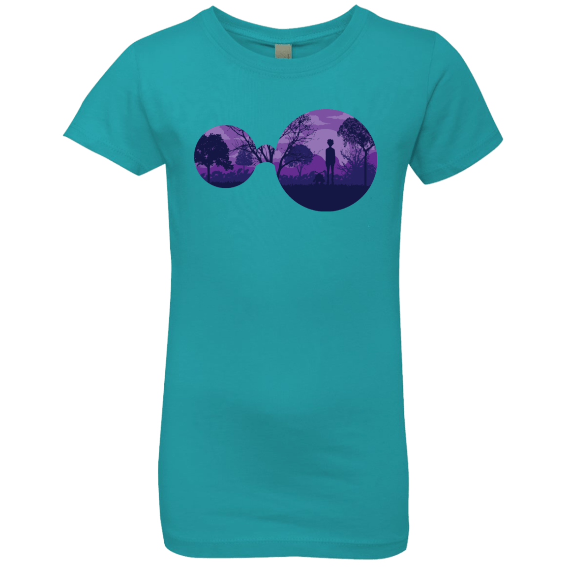 T-Shirts Tahiti Blue / YXS Knowledge Girls Premium T-Shirt