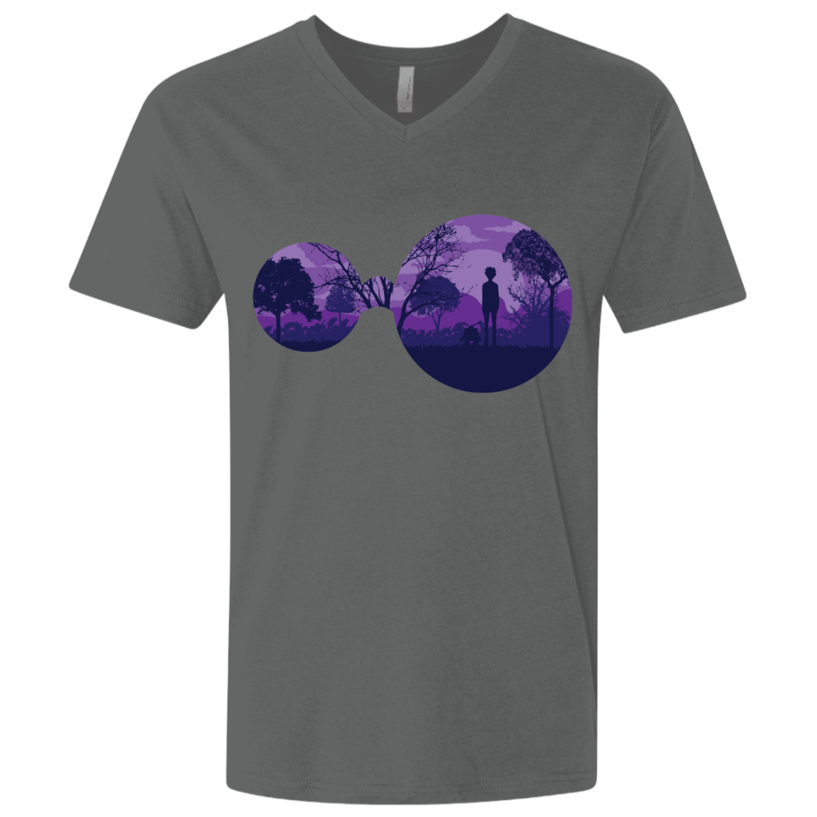 T-Shirts Heavy Metal / X-Small Knowledge Men's Premium V-Neck