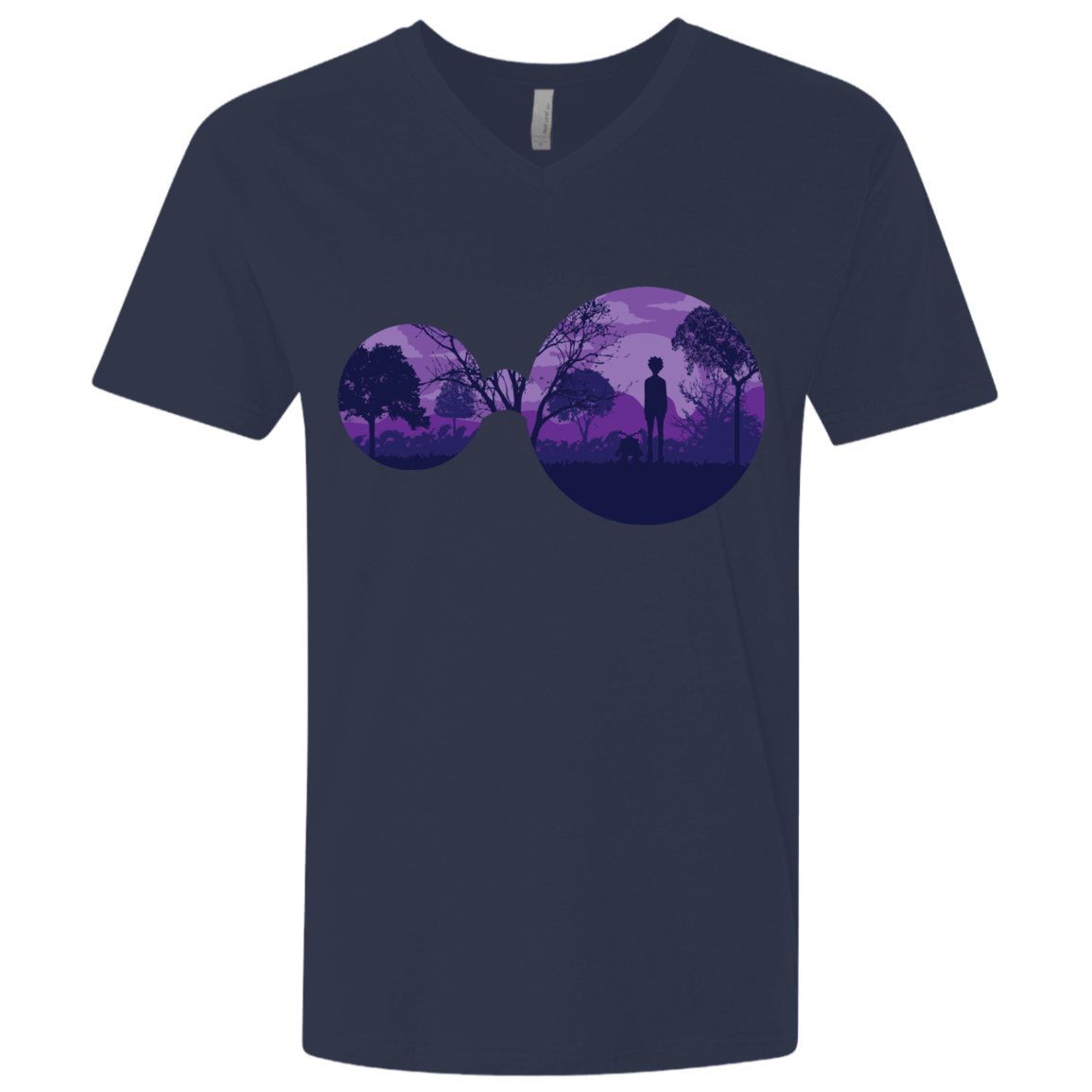 T-Shirts Midnight Navy / X-Small Knowledge Men's Premium V-Neck