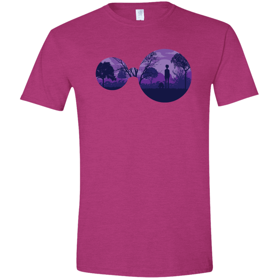 T-Shirts Antique Heliconia / S Knowledge Men's Semi-Fitted Softstyle