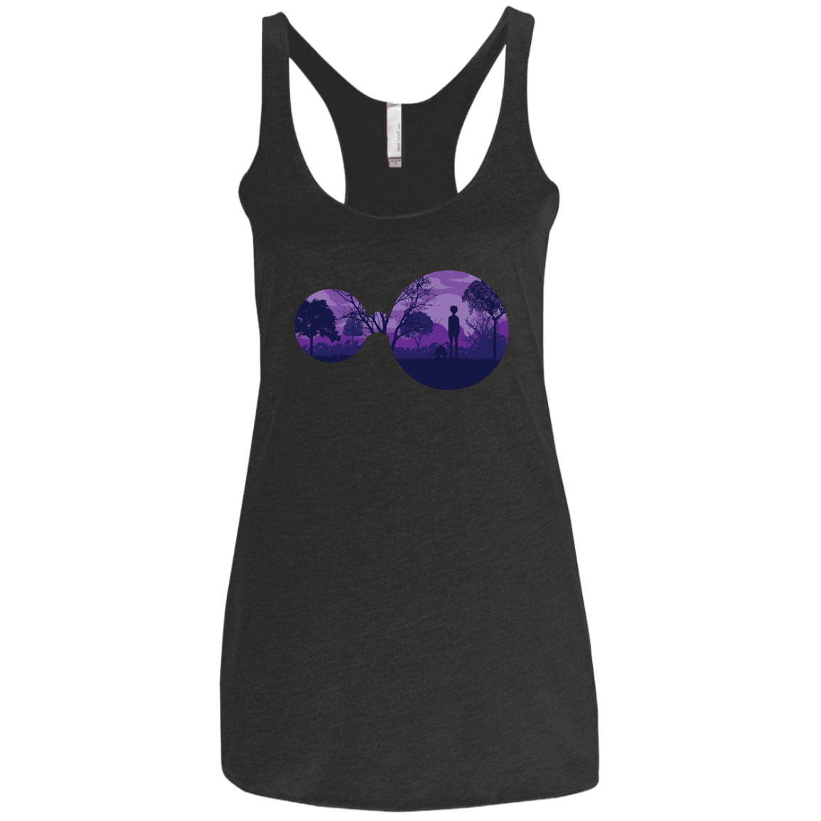T-Shirts Vintage Black / X-Small Knowledge Women's Triblend Racerback Tank