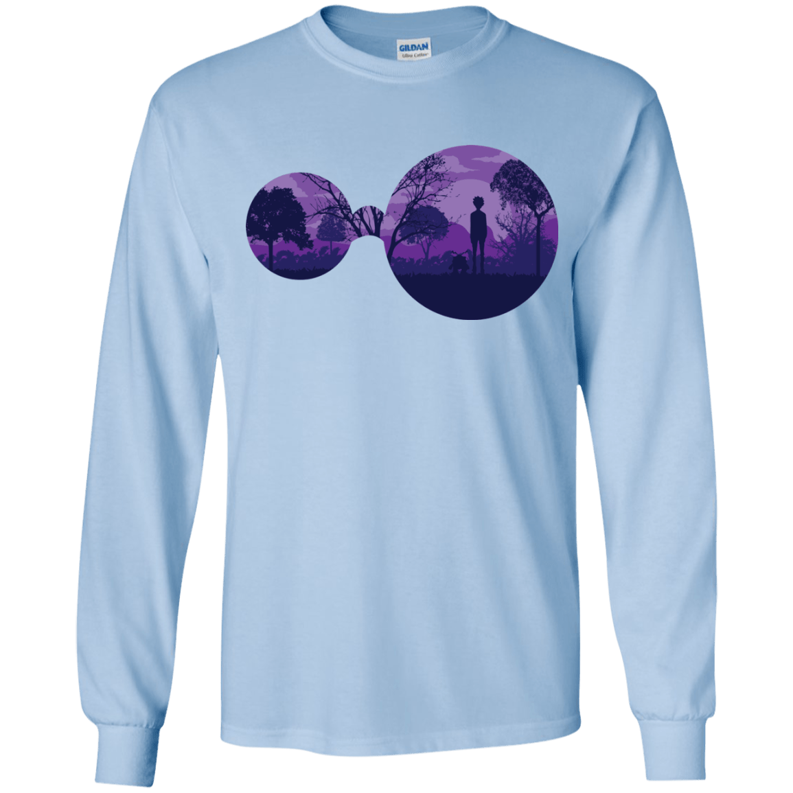 T-Shirts Light Blue / YS Knowledge Youth Long Sleeve T-Shirt