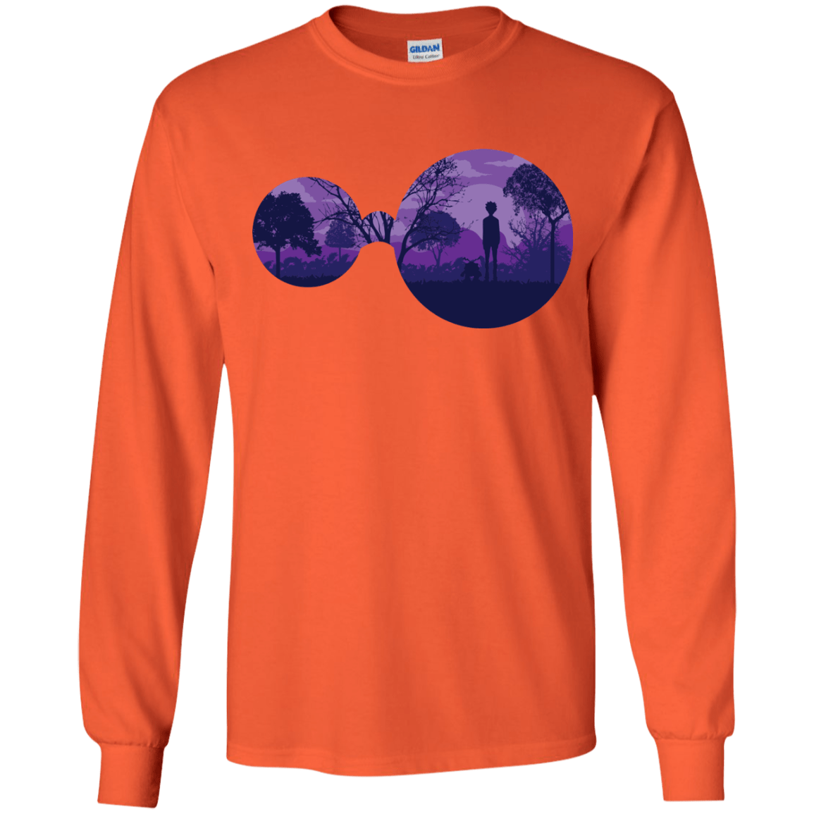 T-Shirts Orange / YS Knowledge Youth Long Sleeve T-Shirt