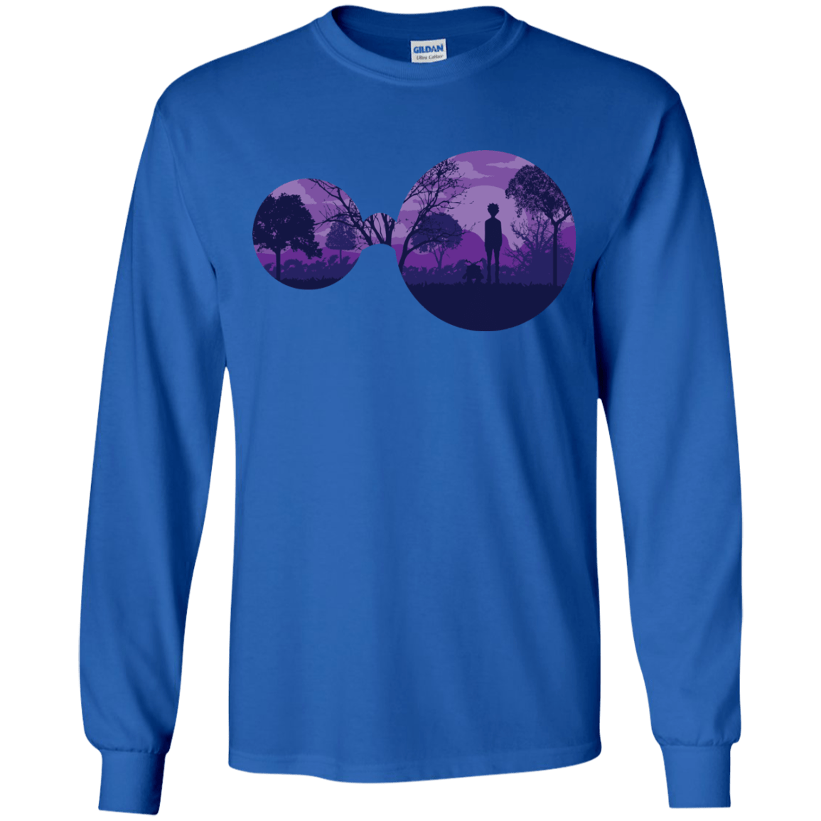T-Shirts Royal / YS Knowledge Youth Long Sleeve T-Shirt