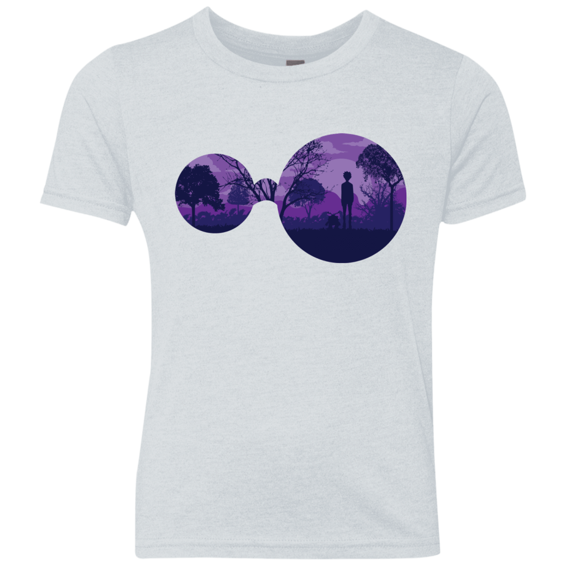 T-Shirts Heather White / YXS Knowledge Youth Triblend T-Shirt