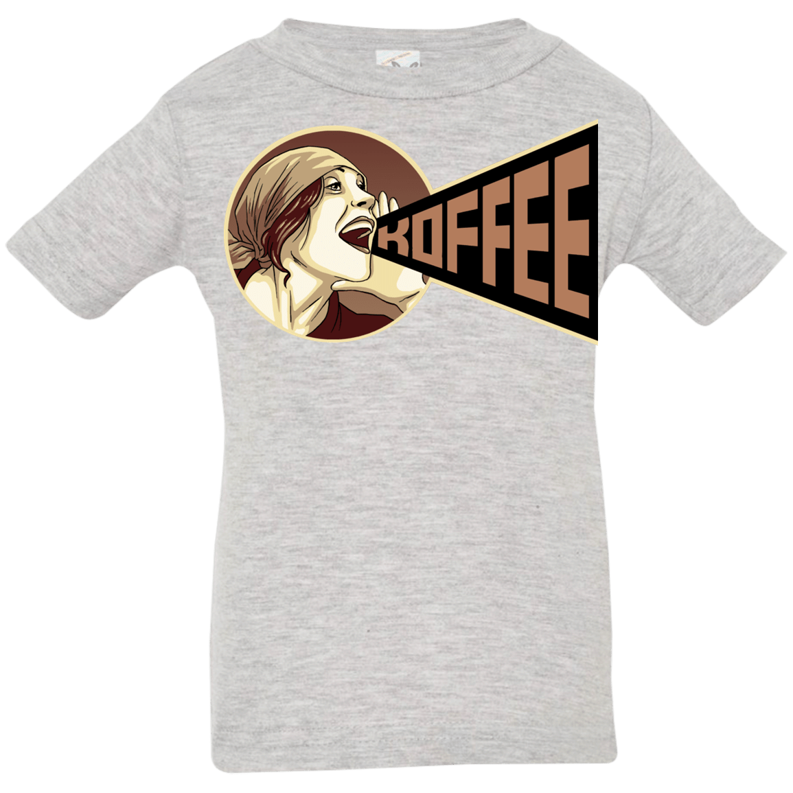 T-Shirts Heather Grey / 6 Months Koffee Infant Premium T-Shirt