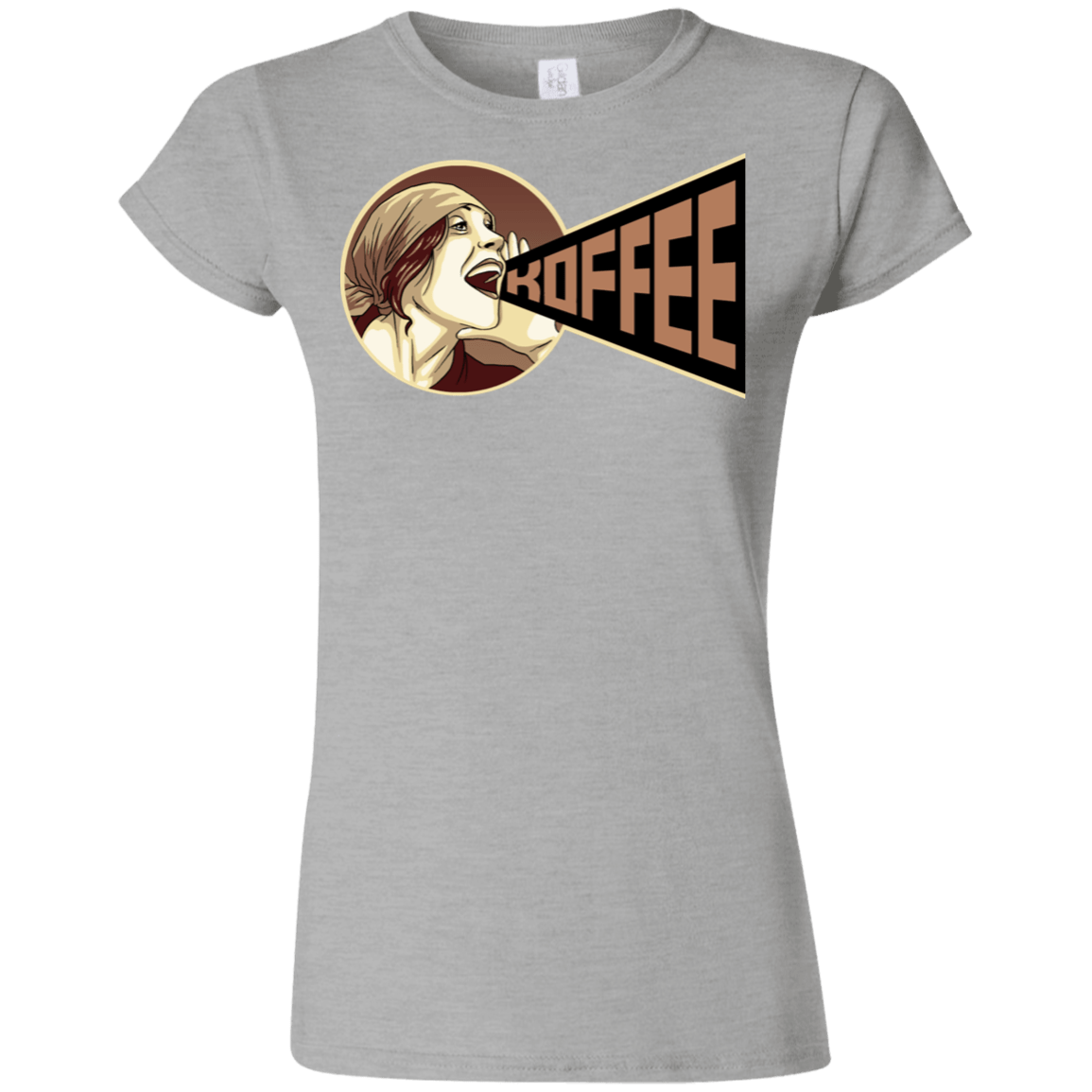 T-Shirts Sport Grey / S Koffee Junior Slimmer-Fit T-Shirt