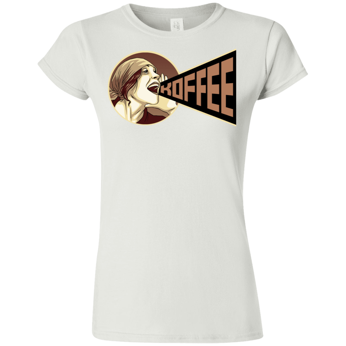 T-Shirts White / S Koffee Junior Slimmer-Fit T-Shirt