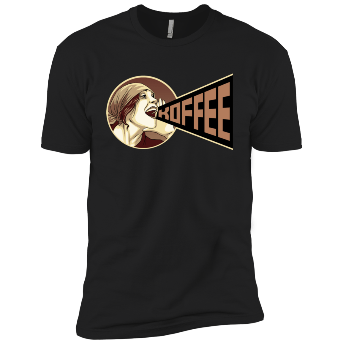 T-Shirts Black / X-Small Koffee Men's Premium T-Shirt