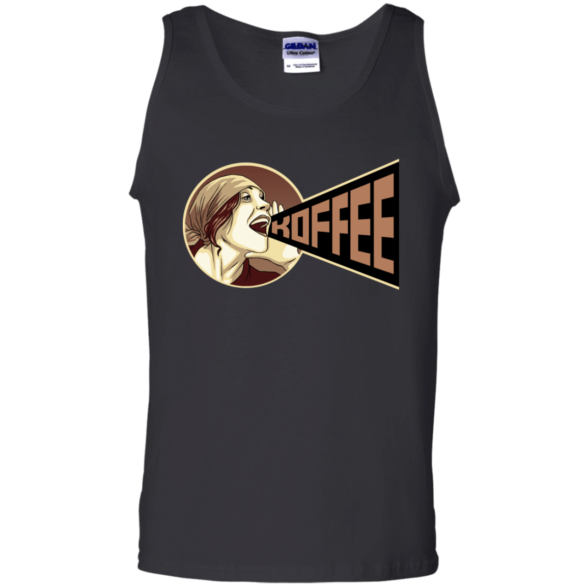 T-Shirts Black / S Koffee Men's Tank Top