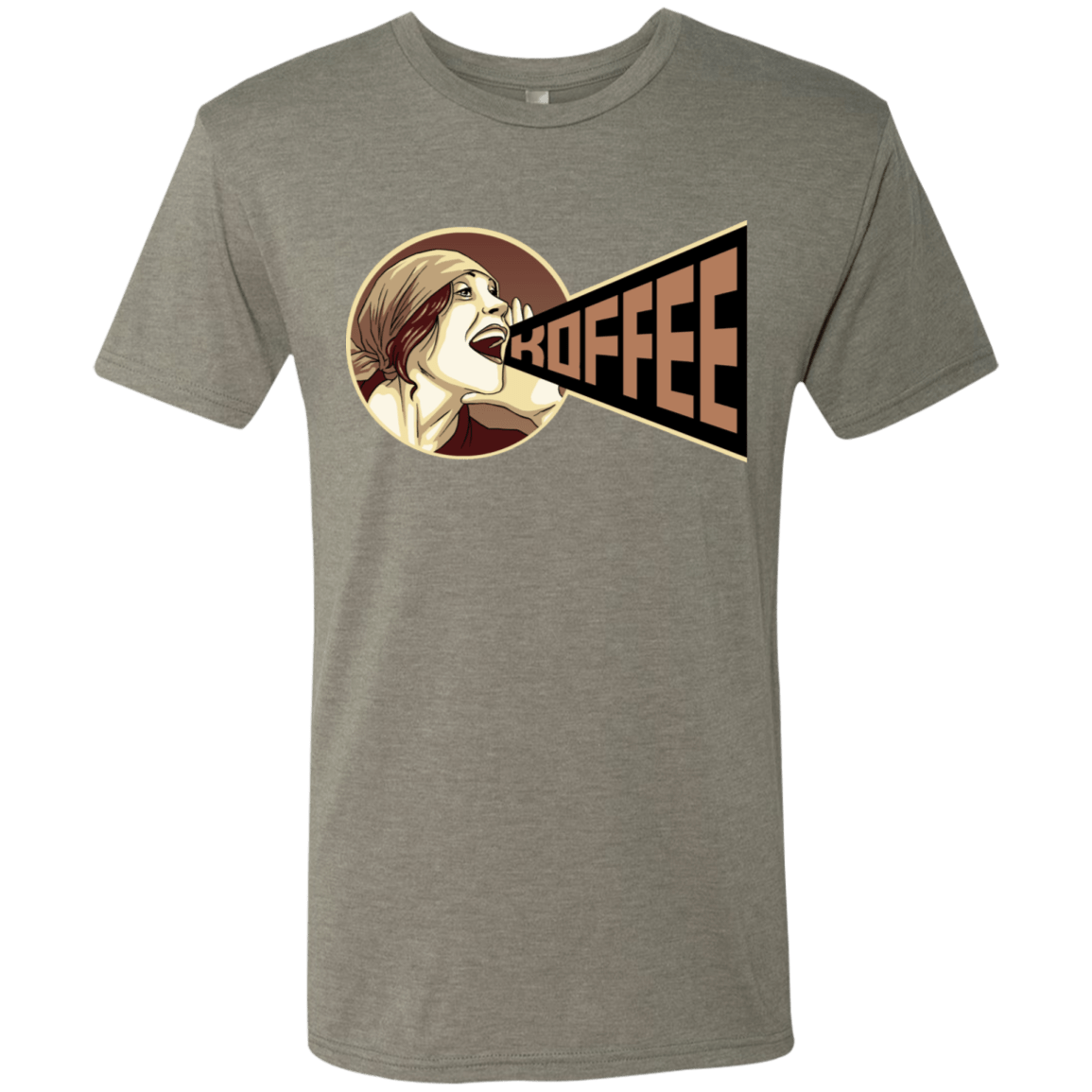 T-Shirts Venetian Grey / S Koffee Men's Triblend T-Shirt