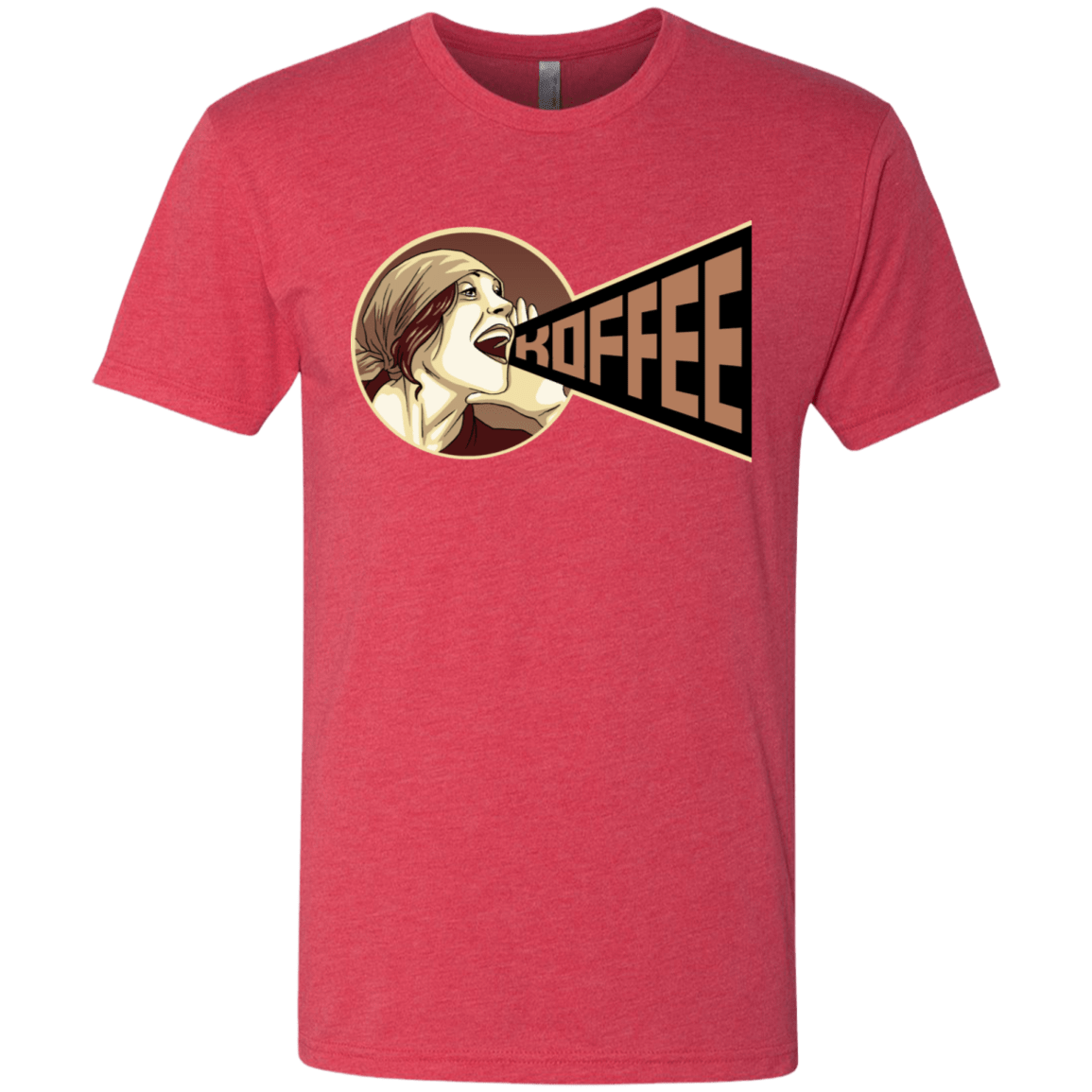 T-Shirts Vintage Red / S Koffee Men's Triblend T-Shirt