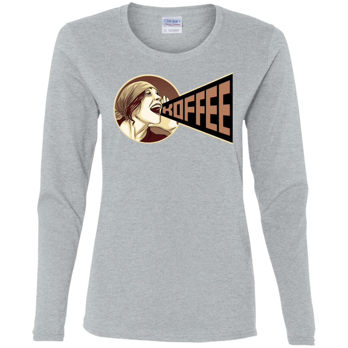 T-Shirts Sport Grey / S Koffee Women's Long Sleeve T-Shirt