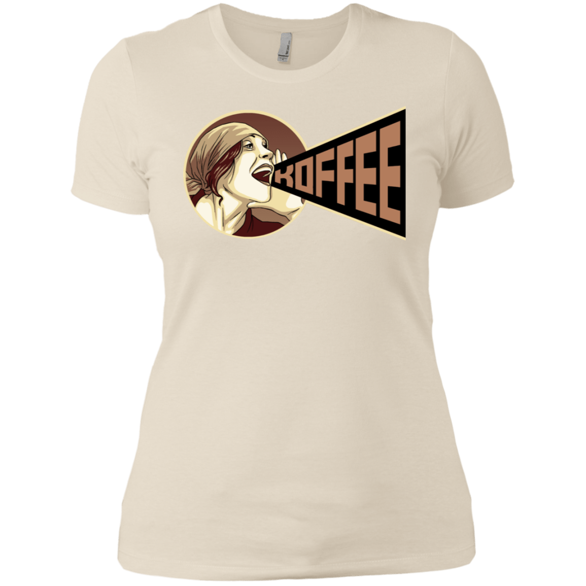 T-Shirts Ivory/ / X-Small Koffee Women's Premium T-Shirt