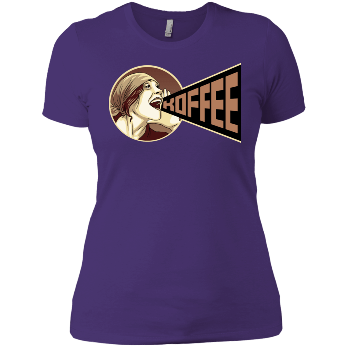 T-Shirts Purple Rush/ / X-Small Koffee Women's Premium T-Shirt