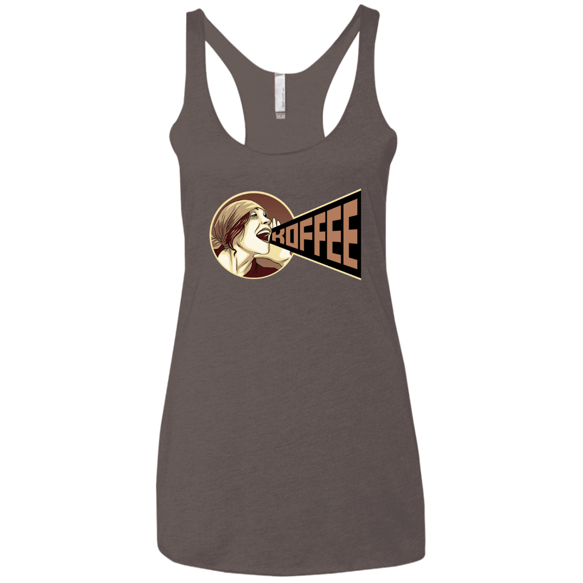 T-Shirts Macchiato / X-Small Koffee Women's Triblend Racerback Tank