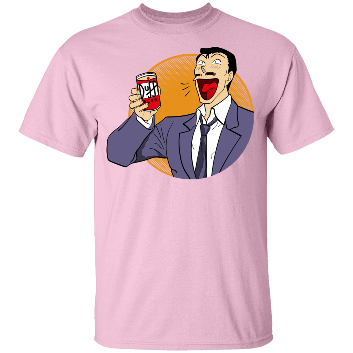 T-Shirts Light Pink / YXS Kogoro Goes To Springfield Youth T-Shirt