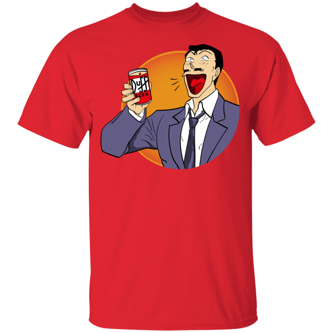 T-Shirts Red / YXS Kogoro Goes To Springfield Youth T-Shirt