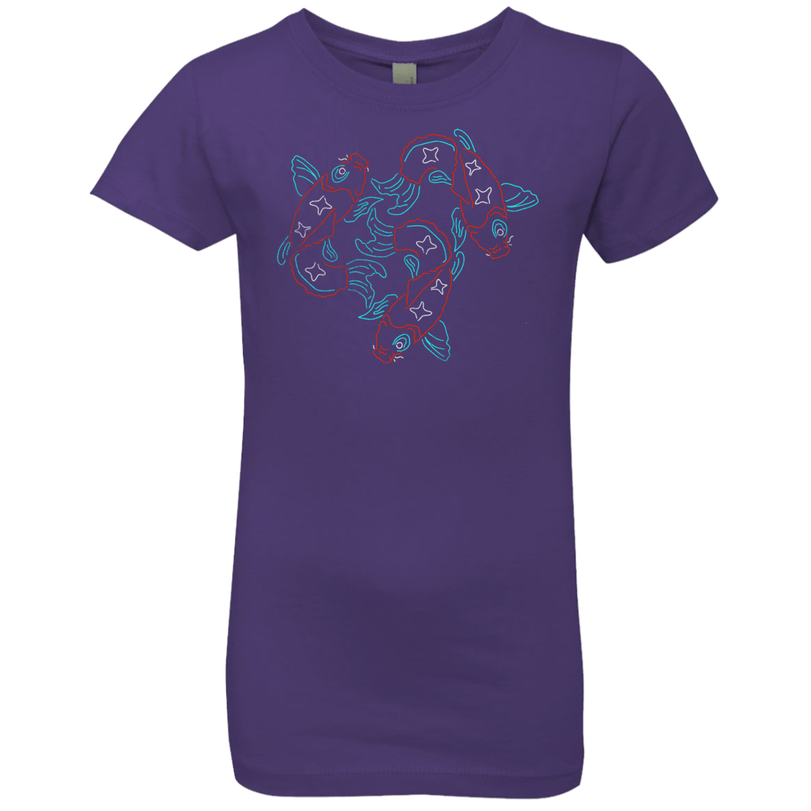 T-Shirts Purple Rush / YXS Koi Koi Girls Premium T-Shirt