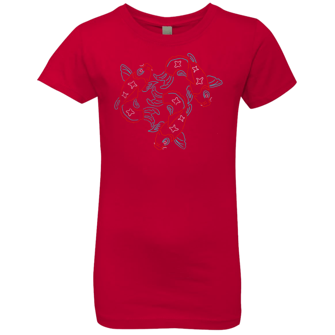 T-Shirts Red / YXS Koi Koi Girls Premium T-Shirt