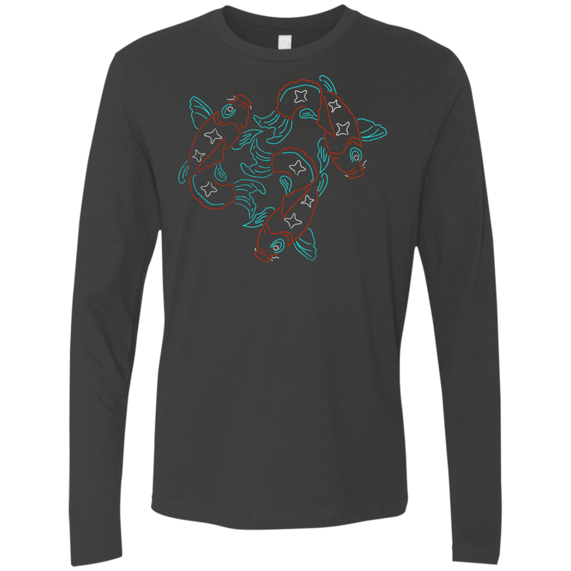 T-Shirts Heavy Metal / S Koi Koi Men's Premium Long Sleeve