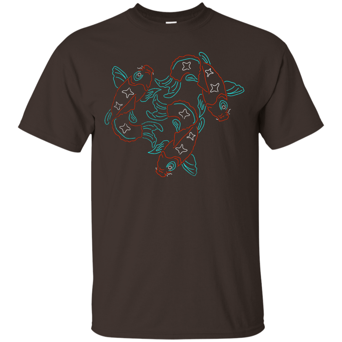 T-Shirts Dark Chocolate / S Koi Koi T-Shirt