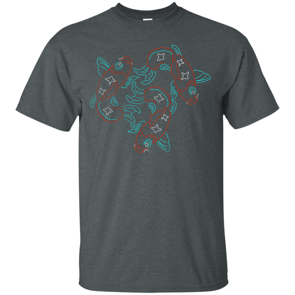 T-Shirts Dark Heather / S Koi Koi T-Shirt