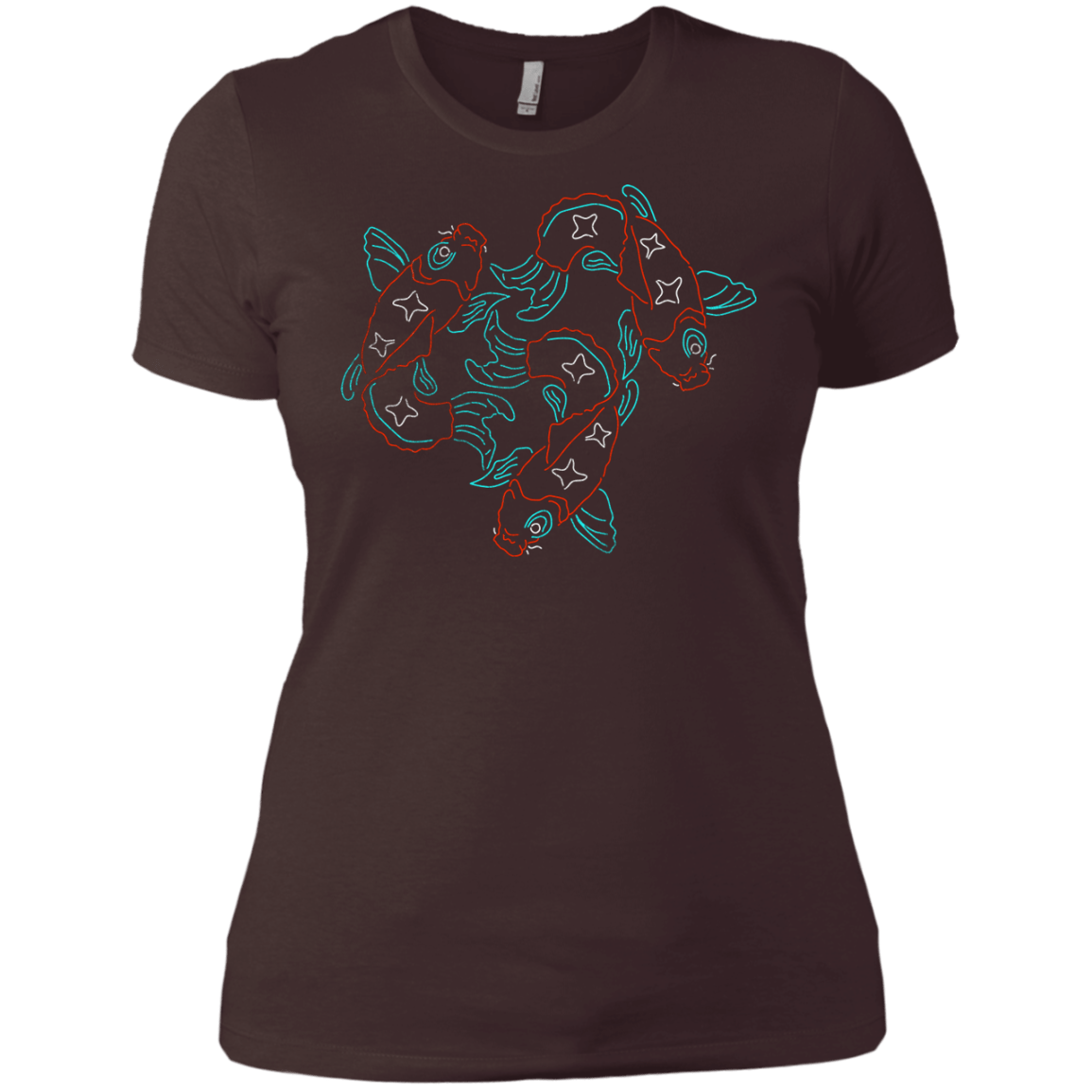 T-Shirts Dark Chocolate / X-Small Koi Koi Women's Premium T-Shirt