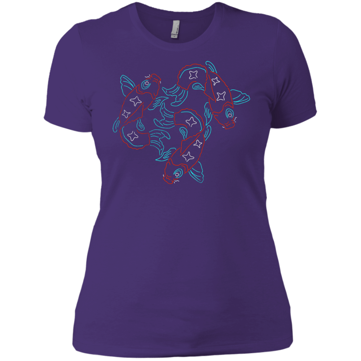 T-Shirts Purple Rush/ / X-Small Koi Koi Women's Premium T-Shirt
