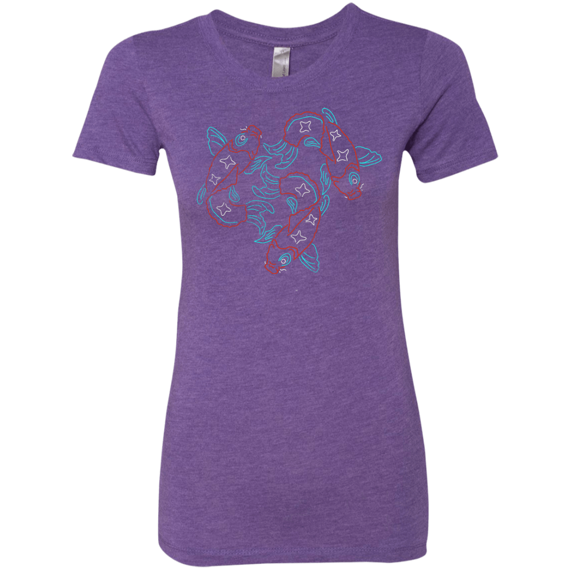 T-Shirts Purple Rush / S Koi Koi Women's Triblend T-Shirt