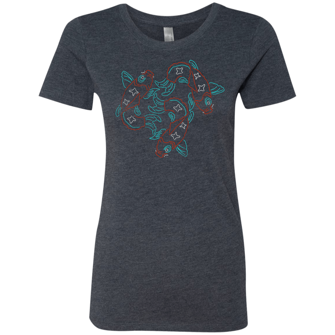 T-Shirts Vintage Navy / S Koi Koi Women's Triblend T-Shirt