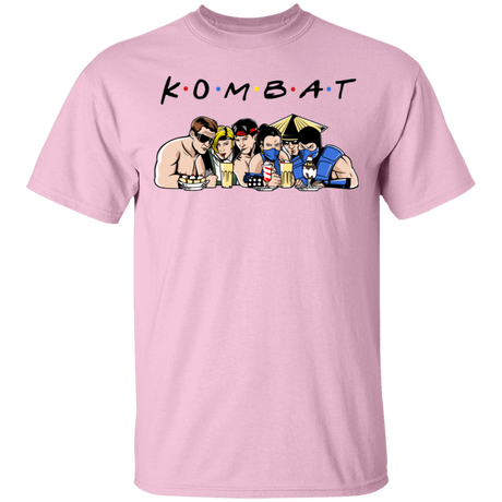T-Shirts Light Pink / S Kombat Friends T-Shirt