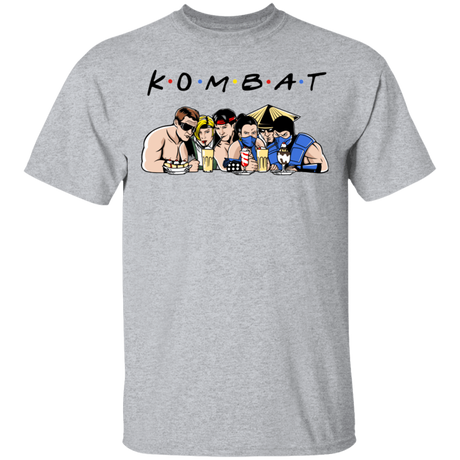 T-Shirts Sport Grey / S Kombat Friends T-Shirt