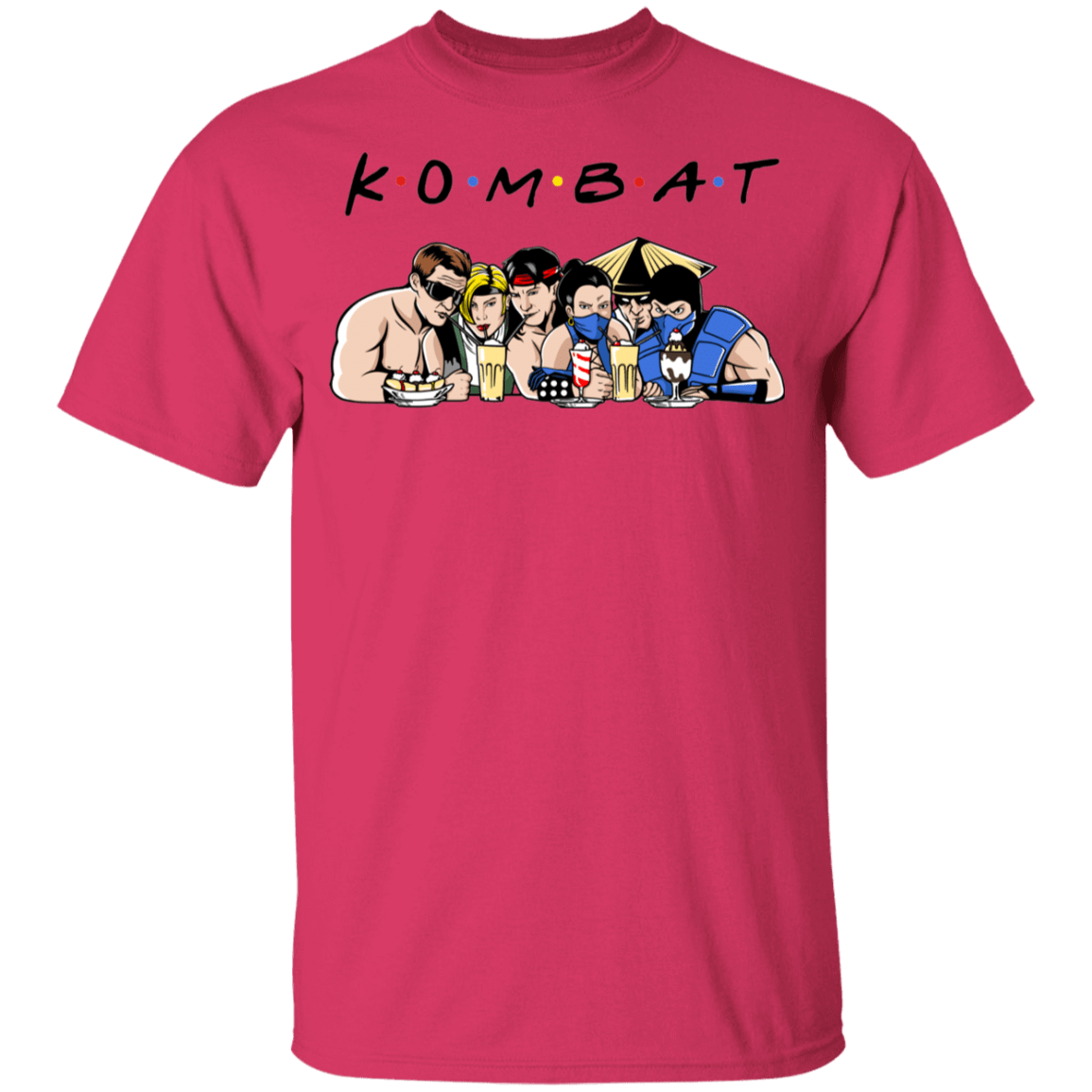 T-Shirts Heliconia / YXS Kombat Friends Youth T-Shirt