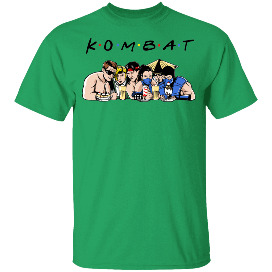 T-Shirts Irish Green / YXS Kombat Friends Youth T-Shirt