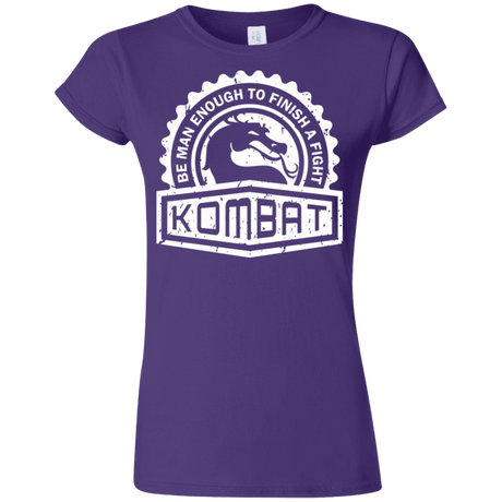 T-Shirts Purple / S Kombat Junior Slimmer-Fit T-Shirt
