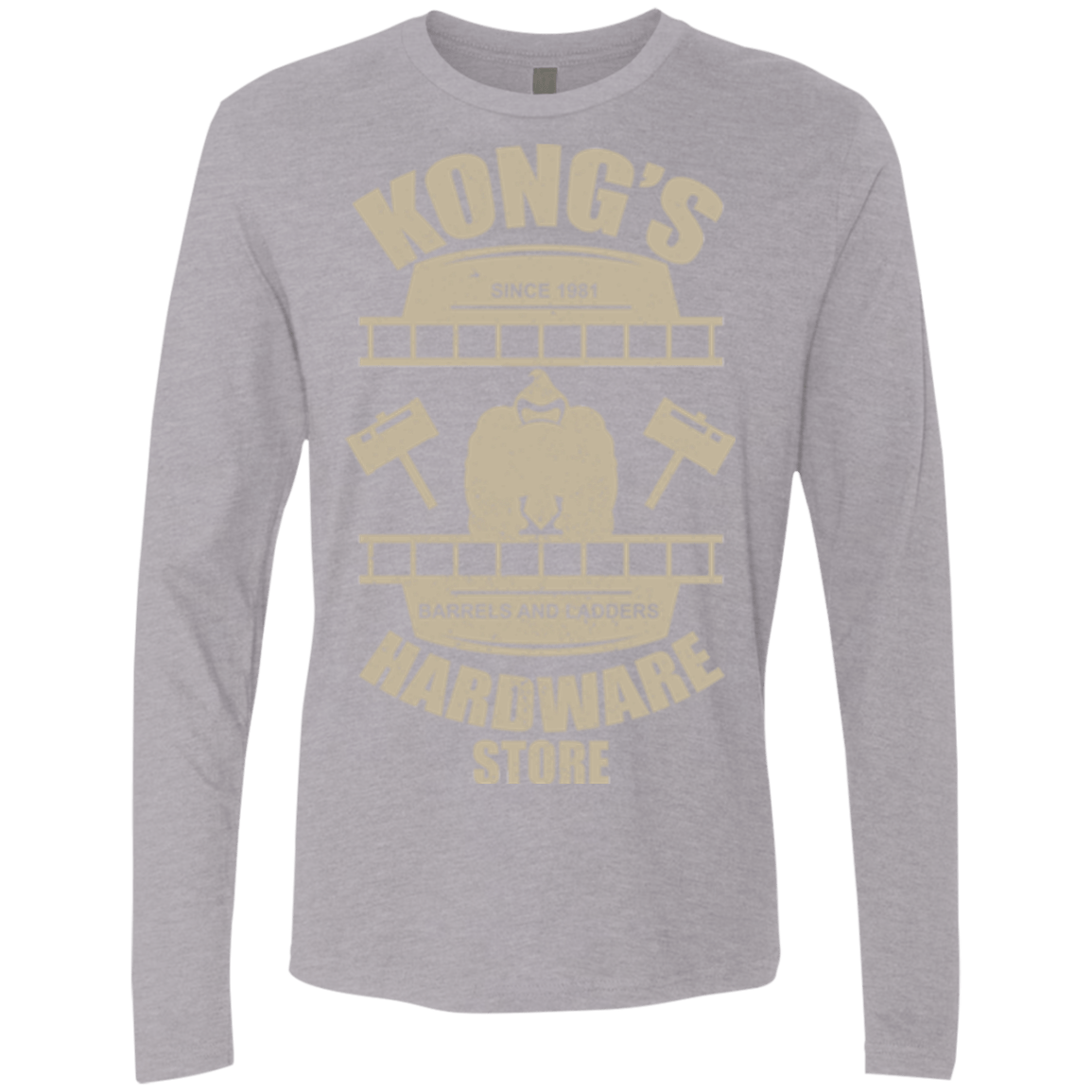 T-Shirts Heather Grey / Small Kongs Hardware Store Men's Premium Long Sleeve
