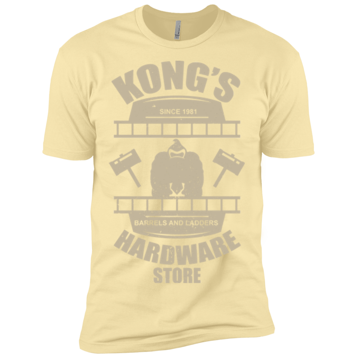 T-Shirts Banana Cream / X-Small Kongs Hardware Store Men's Premium T-Shirt
