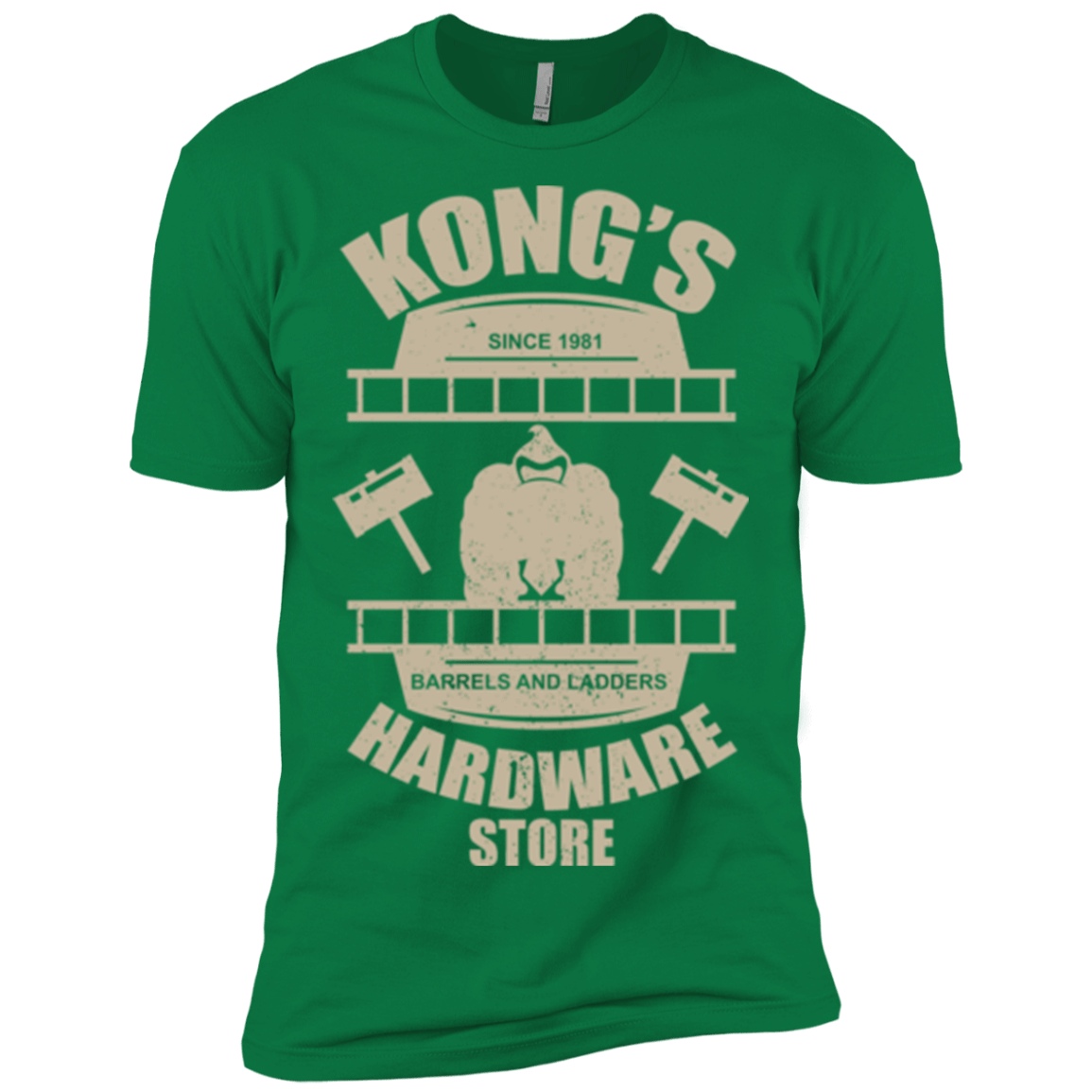 T-Shirts Kelly Green / X-Small Kongs Hardware Store Men's Premium T-Shirt