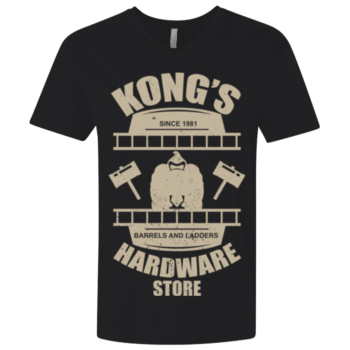 T-Shirts Black / X-Small Kongs Hardware Store Men's Premium V-Neck