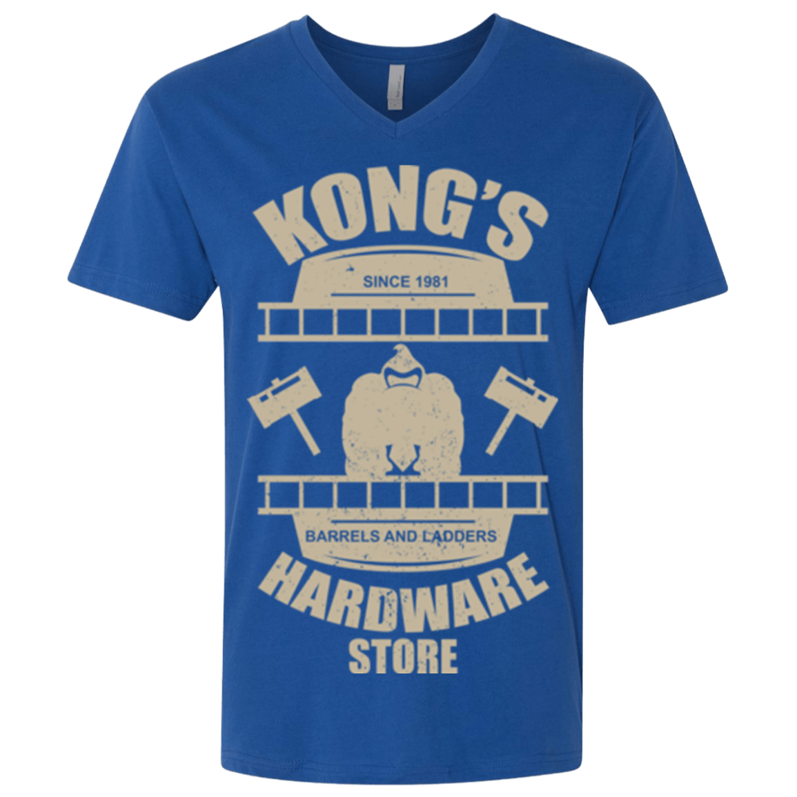 T-Shirts Royal / X-Small Kongs Hardware Store Men's Premium V-Neck
