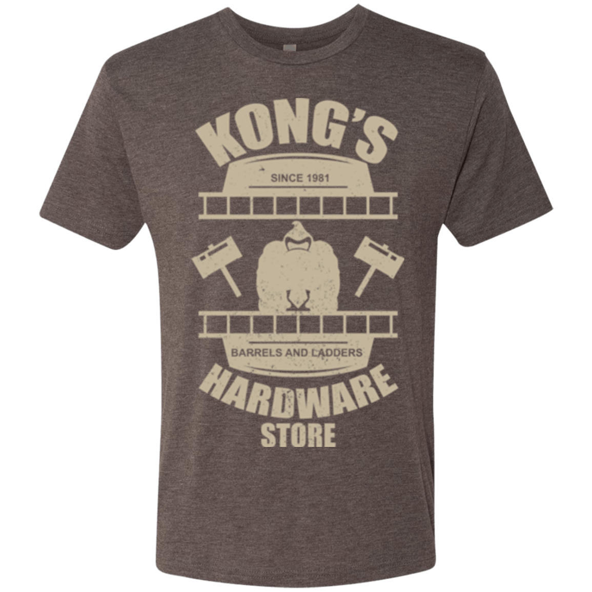 T-Shirts Macchiato / Small Kongs Hardware Store Men's Triblend T-Shirt