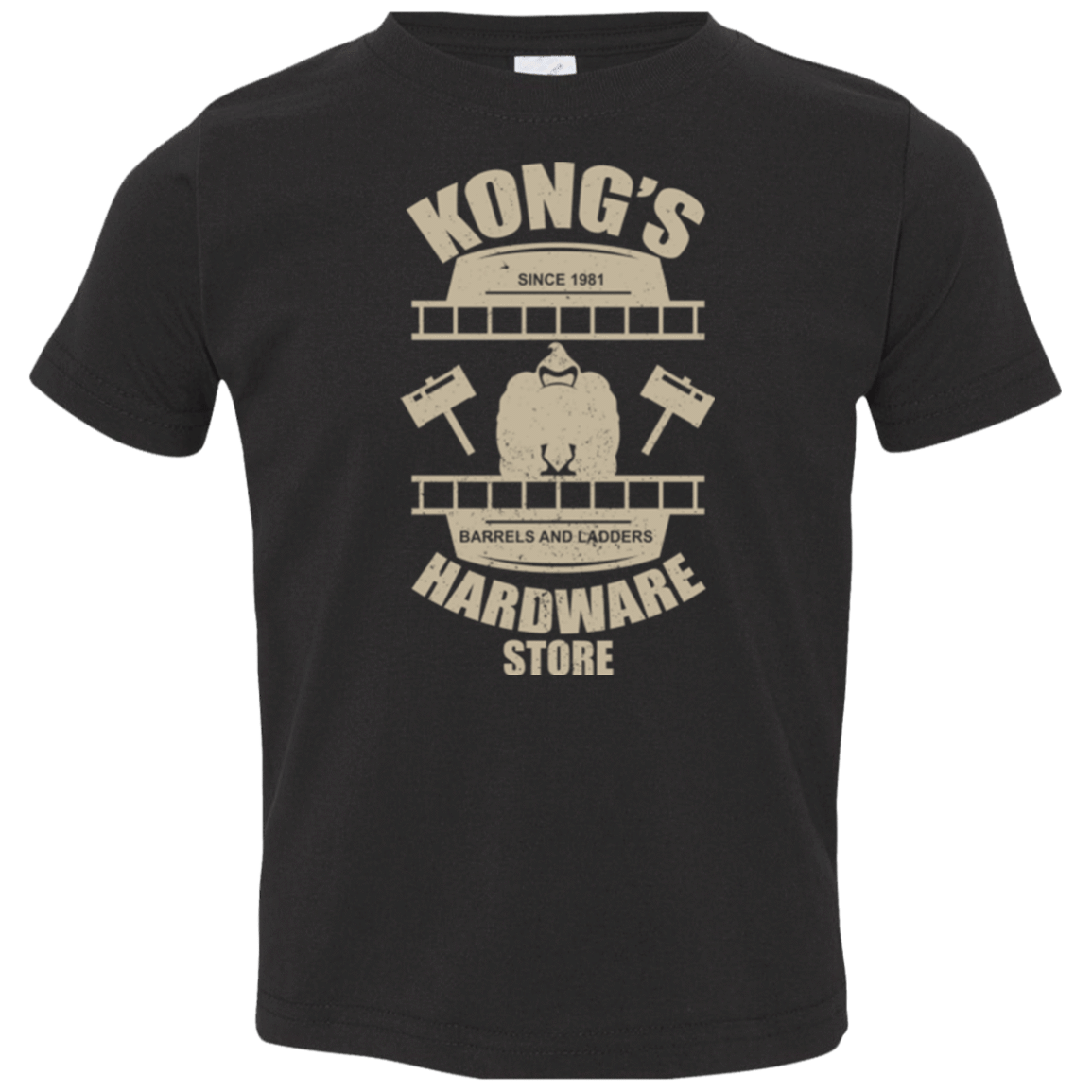 T-Shirts Black / 2T Kongs Hardware Store Toddler Premium T-Shirt
