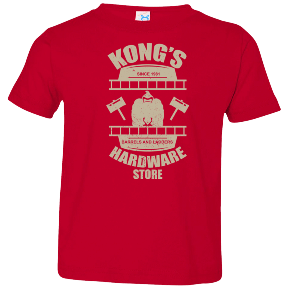 T-Shirts Red / 2T Kongs Hardware Store Toddler Premium T-Shirt