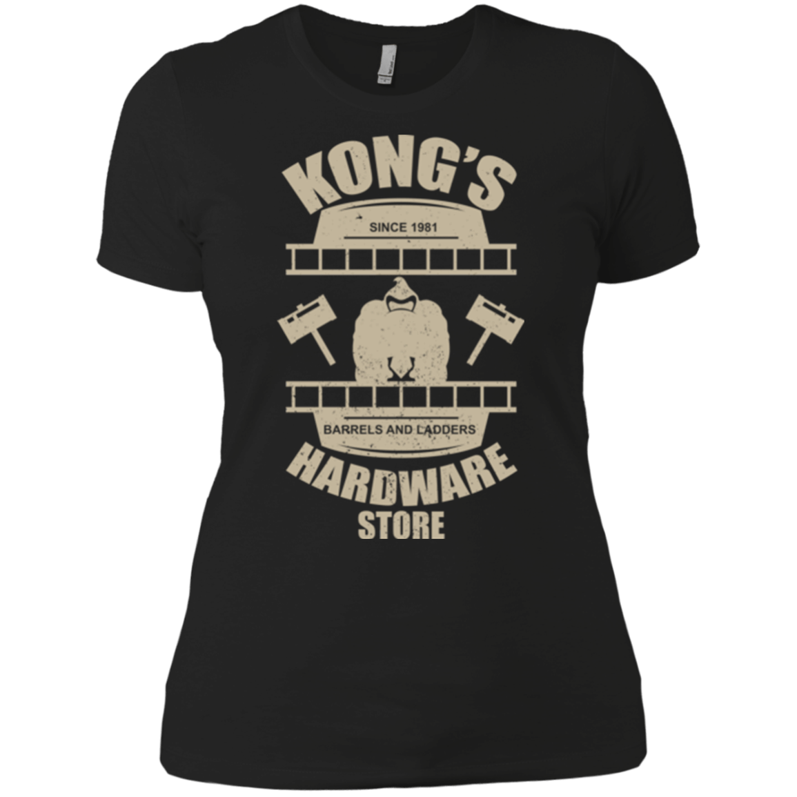 T-Shirts Black / X-Small Kongs Hardware Store Women's Premium T-Shirt