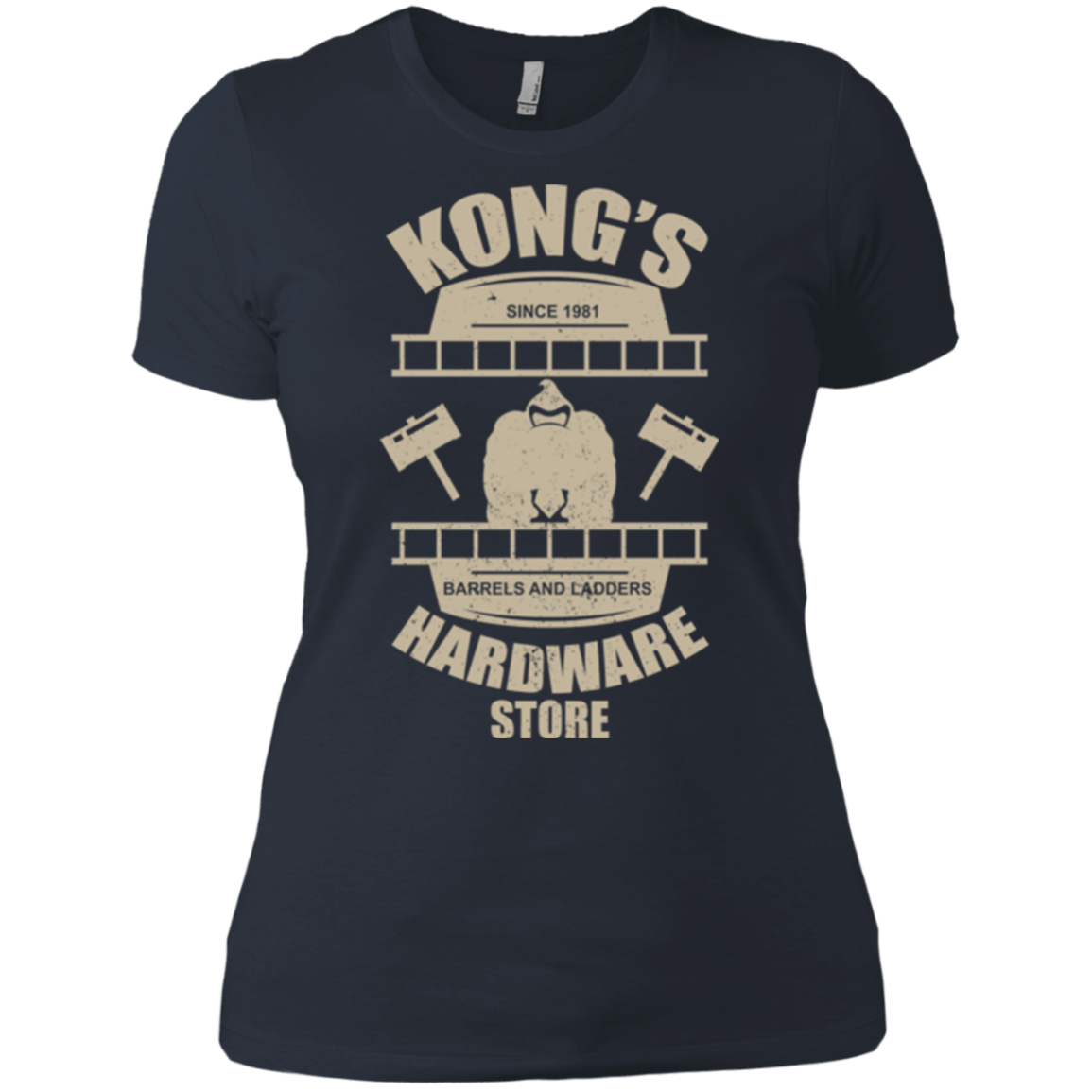 T-Shirts Indigo / X-Small Kongs Hardware Store Women's Premium T-Shirt